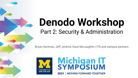 Thumbnail for Denodo Workshop - Part 2 of 2