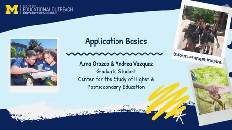 Thumbnail for College Day - Application