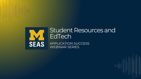 Thumbnail for entry Student Resources and EdTech