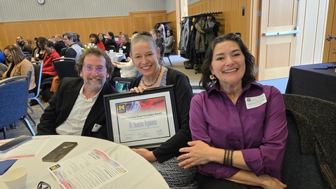 Thumbnail for The U-M Distinguished Diversity Leaders Award Ceremony - Dr. Heather Rypkema Award
