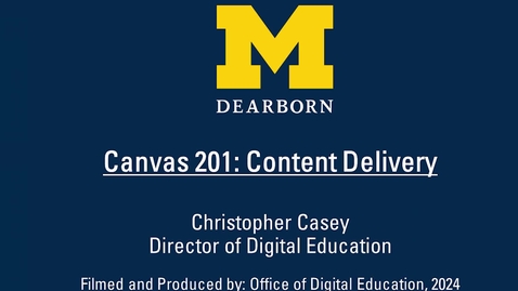 Thumbnail for Canvas 201: Content Delivery (2024-08-19)