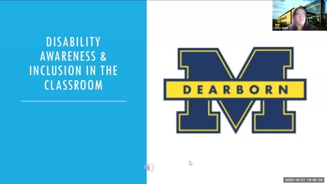 Thumbnail for Disability Awareness &amp; Inclusion 10/27/2020
