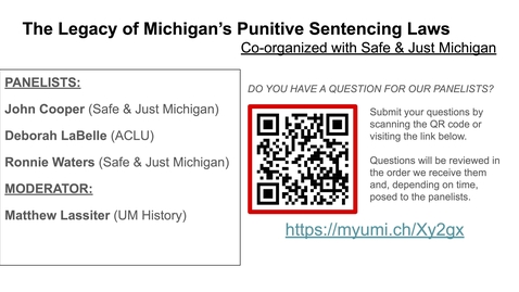 Thumbnail for CSP 2025 Symposium-Michigan's Punitive Legacy