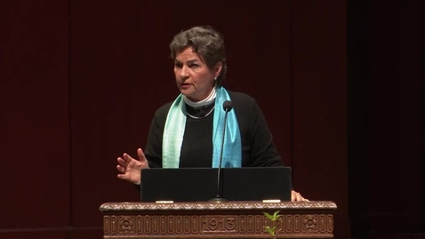Thumbnail for entry 17th Peter M. Wege Lecture on Sustainability: Christiana Figueres - No Victory Without Optimism