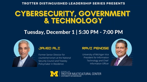 Thumbnail for TDLS: Cybersecurity, Government and Technology