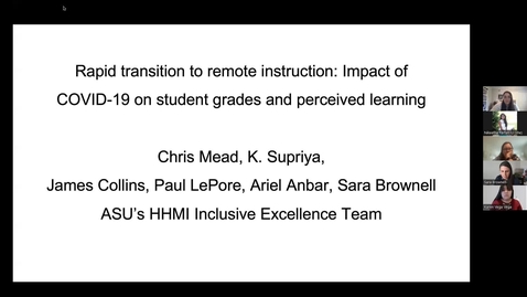 Thumbnail for entry 2022 SEISMIC Summer Meeting – The Effect of COVID-19 on STEM Instruction