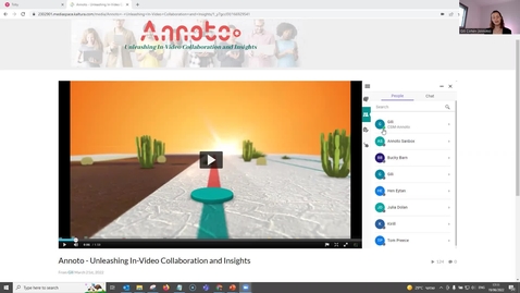 Thumbnail for People Space in Annoto