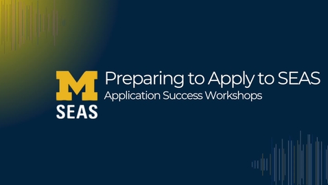 Thumbnail for SEAS Application Workshop 2