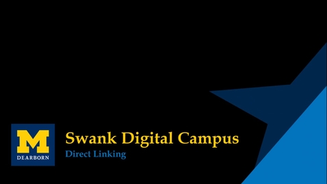 Thumbnail for Swank Linking
