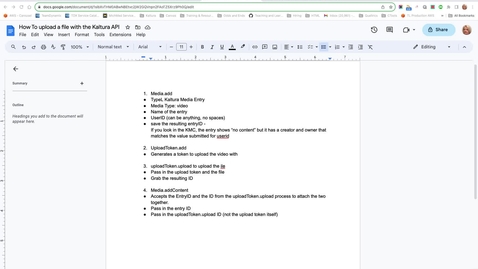 Thumbnail for How to Upload a Video with the Kaltura API