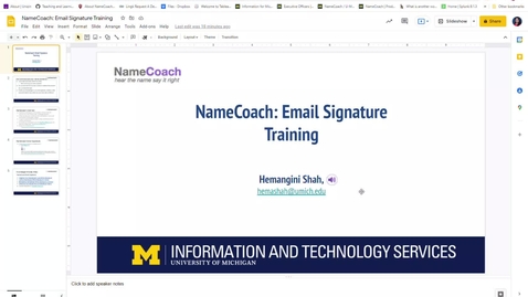Thumbnail for entry NameCoach Email Signature Training