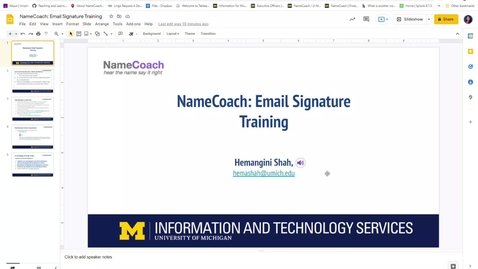 Thumbnail for NameCoach Email Signature Training