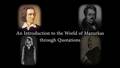 Go to Mazurkas: An Introduction in Quotations with duration: 6 minutes, 8 seconds