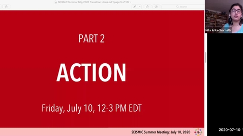 Thumbnail for 2020 Summer Meeting – Action and Question &amp; Answer