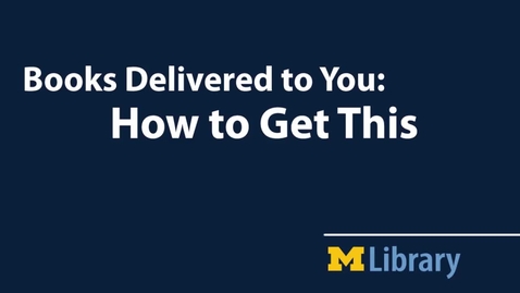 Thumbnail for Get This: MLibrary Books Delivered to You