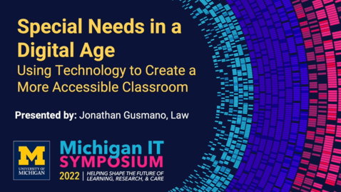 Thumbnail for Special Needs in a Digital Age: Using Technology to Create a More Accessible Classroom