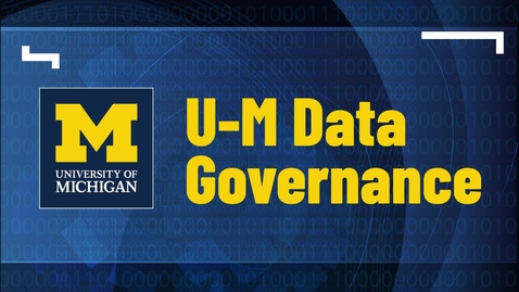Thumbnail for entry Data Governance