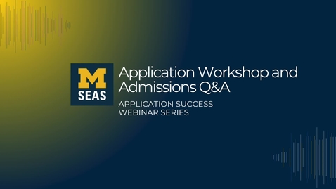 Thumbnail for entry SEAS Application Webinar