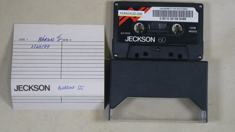 Thumbnail for Bárdos (Tape 1) side 1