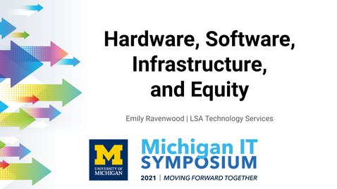 Thumbnail for Hardware, Software, Infrastructure, and Equity