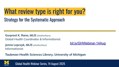 Thumbnail for What Review Type Is Right For You?
