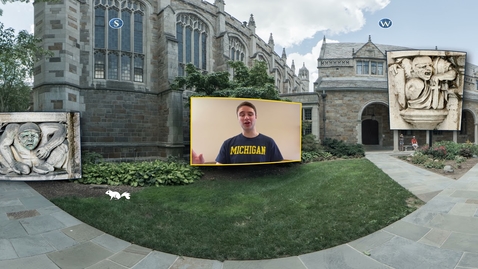 Thumbnail for entry 360° Tour of the University of Michigan: Law Quad