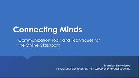 Thumbnail for entry Digital Education Day 2020 - Connecting Minds