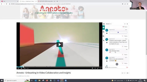 Thumbnail for Comments Space in Annoto