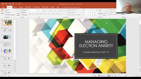 Thumbnail for Election Anxiety Recording