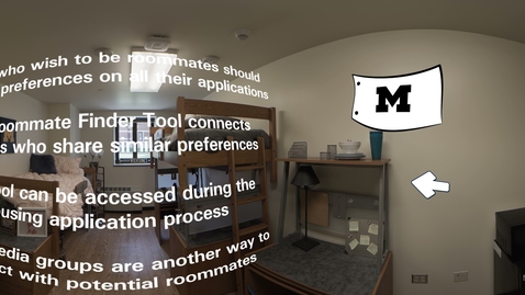 Thumbnail for 360° Tour of the University of Michigan: Residences