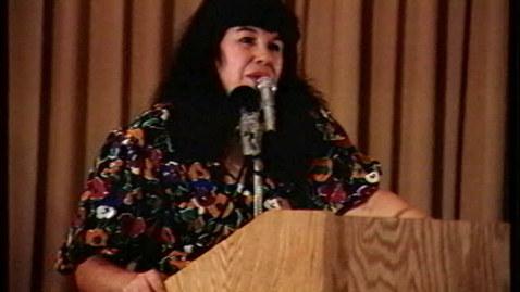 Thumbnail for Michigan Writer's Day: an event of the Michigan Festival, [Michigan State University], introduction by Diane Wakoski, guest speaker Marge Piercy [box labeled incorrectly: Honorary Doctorate Ceremony, Bridgewater State College]