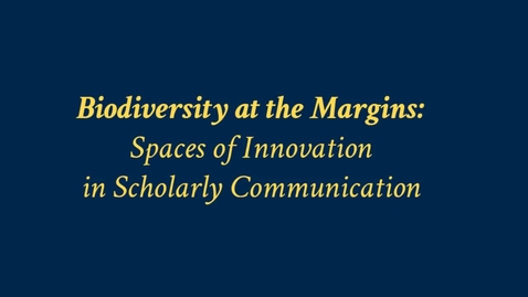 Thumbnail for Fiesole Introduction - Bibliodiversity at the Margins