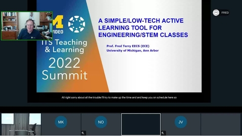 Thumbnail for entry A Simple/Low-Tech Active Learning Tool for Engineering/STEM Classes