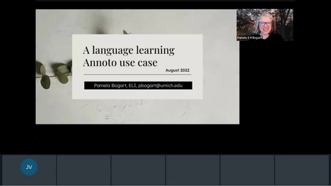 Thumbnail for entry Annoto: A Language Learning Use Case at ELI