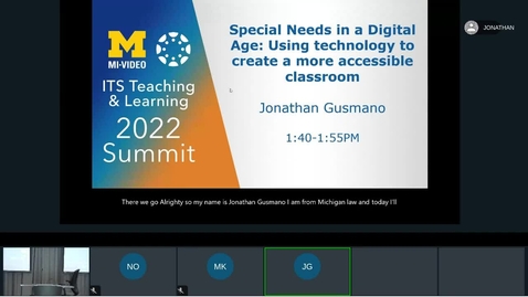 Thumbnail for entry Special Needs in a Digital Age: Using Technology to Create a More Accessible Classroom