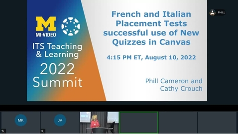 Thumbnail for Placement Exams in New Quizzes