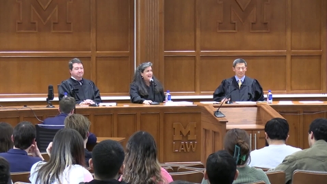 Thumbnail for 20240325 Campbell Moot Court Judges