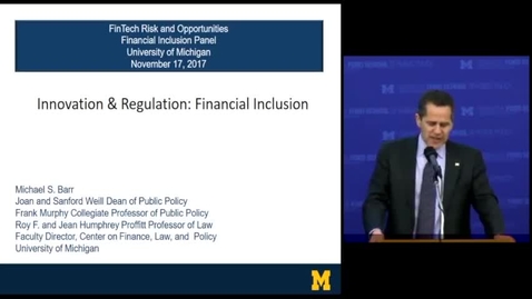 Thumbnail for FinTech Panel 4: Financial Inclusion (Day 2)