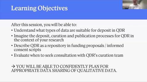 Thumbnail for Fit check: Is the Qualitative Data Repository suitable for your data?