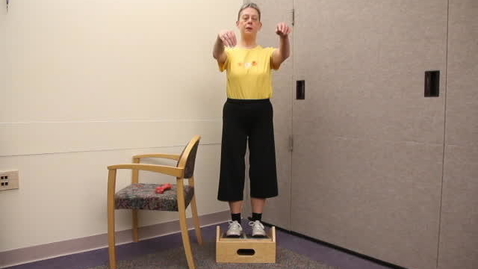 Thumbnail for Arm Raises - Toes Up