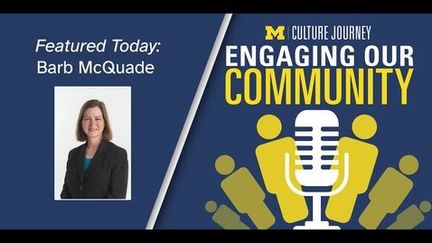 Thumbnail for entry Culture Journey Podcast: Barbara McQuade