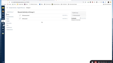 Thumbnail for Creating Groups In Canvas