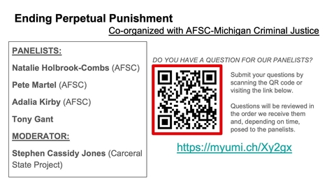 Thumbnail for CSP 2025 Symposium-Ending Perpetual Punishment