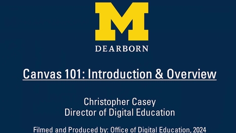 Thumbnail for Canvas 101: Introduction and Overview (2024-08-19)