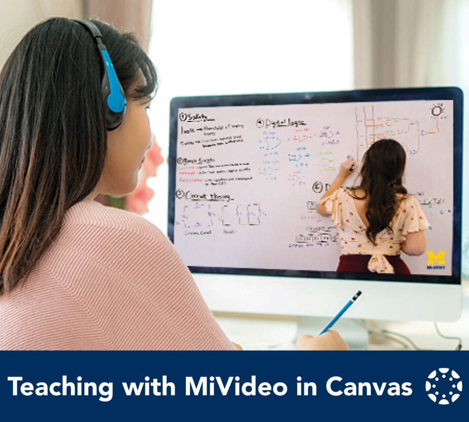 Search for Teaching with MiVideo in Canvas Tutorials
