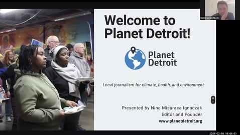 Thumbnail for Alumni Master Chat: Informing Action - Environmental Journalism’s Role in Protecting Our Planet