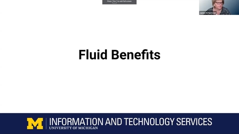 Thumbnail for Unit Liaison Meeting - Fluid Benefits