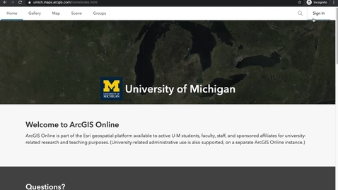 Thumbnail for entry ArcGIS StoryMaps - Collaboratively Edit Content with Shared Update Group