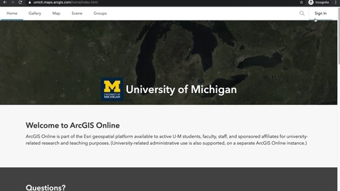 Thumbnail for ArcGIS StoryMaps - Collaboratively Edit Content with Shared Update Group