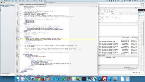 Thumbnail for entry Kaltura XML Drop Folder Demonstration